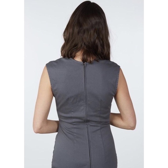 Imported Façonnable Critical Line Midi Dress - Picture 2 of 16